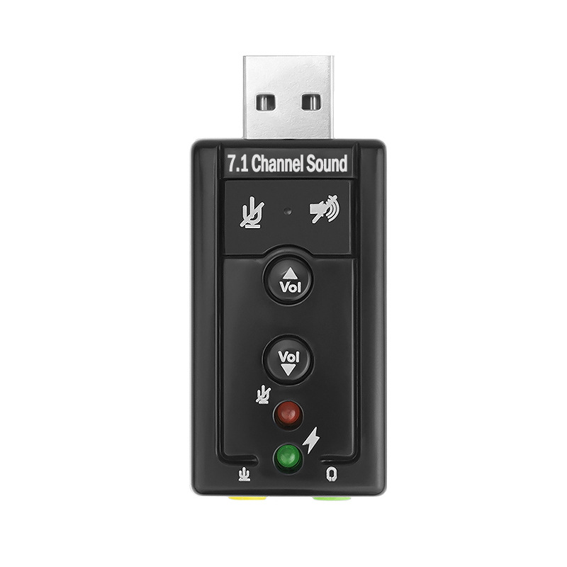  USB Virtual 7.1 Channel Sound Adapter