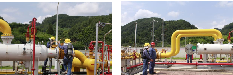 凯里公司与多部门联合开展2022年输气站压力容器天然气泄漏应急处置演练