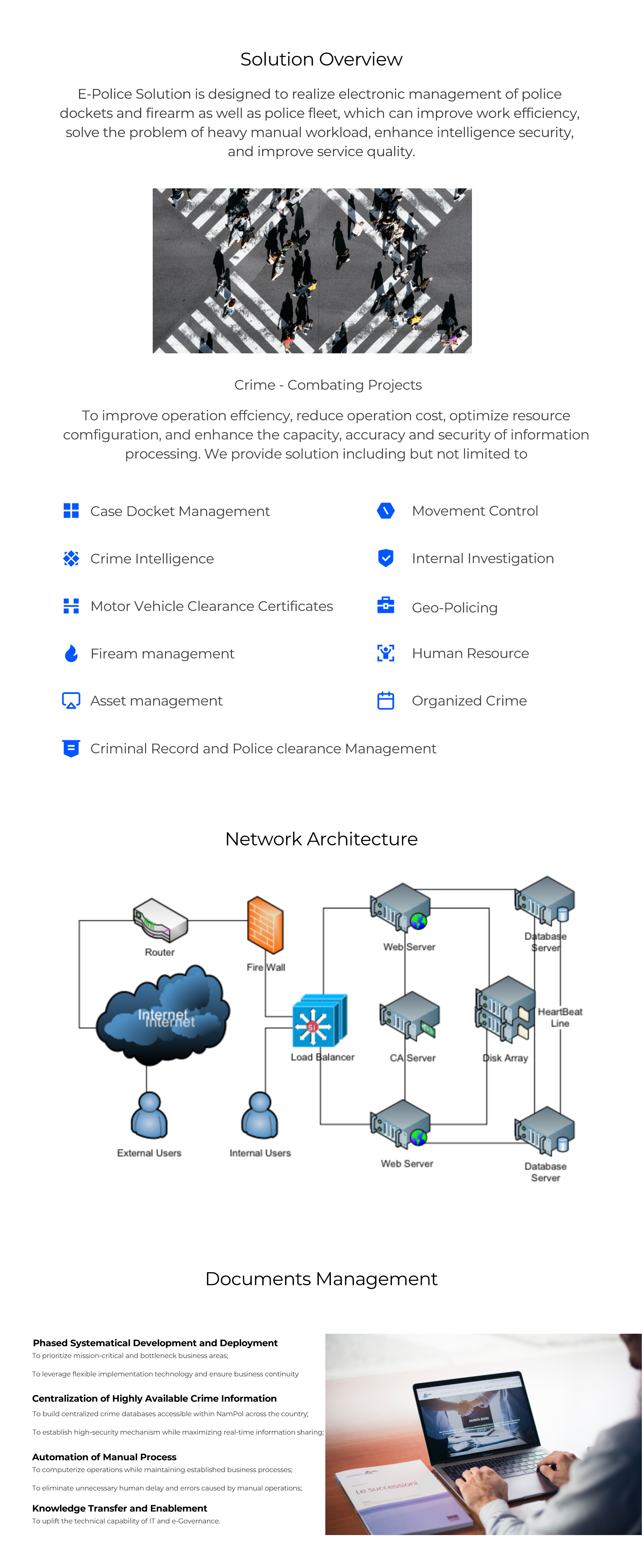 E-Police Solution