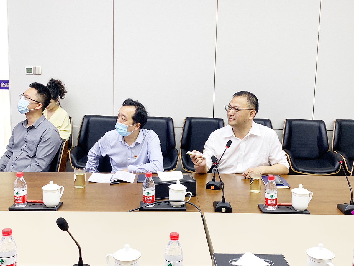 市委副秘书长张敏捷带队到向海金融城调研、开展座谈会 市委副秘书长张敏捷带队到向海金融城调研、开展座谈会