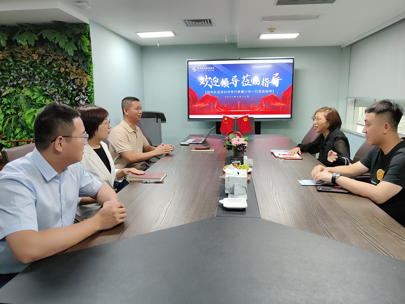 段和段动态│深圳市党代表 运发集团党委副书记雷少华走访调研我所