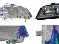 热仿真和热特性优化 LED 在汽车上的应用