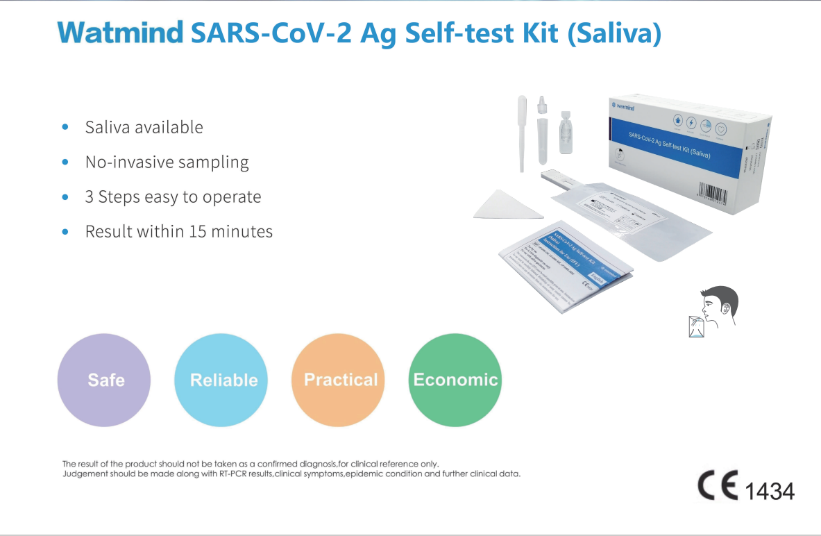 SARS-CoV-2 Ag Self-test Kit(Saliva)
