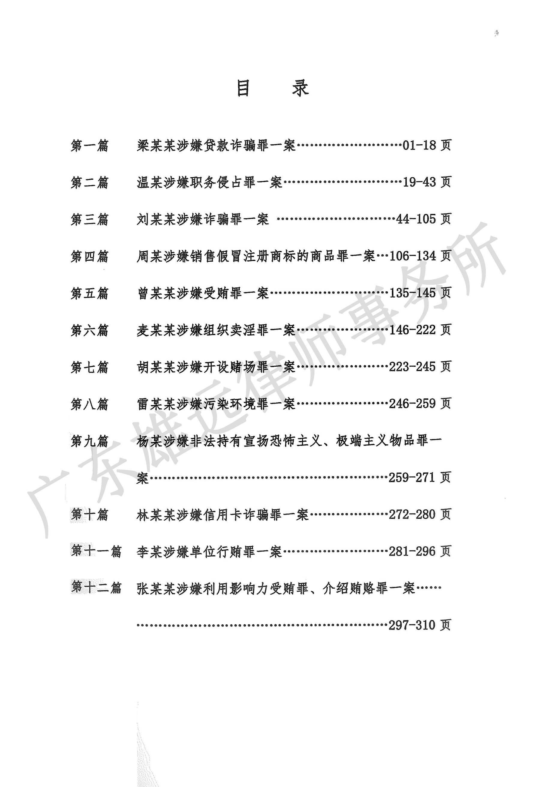 辩护人意见