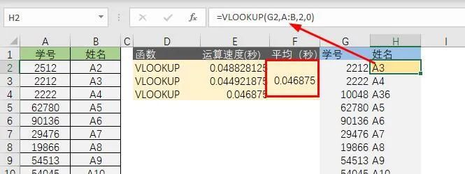 谁才是Excel查找函数的No.1？Vlookup、Lookup、Xlookup、index+Match速算速度大比拼