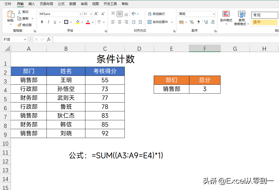 这么厉害的SUM函数,你却只会用它求和? 这么厉害的SUM函数,你却只会用它求和?