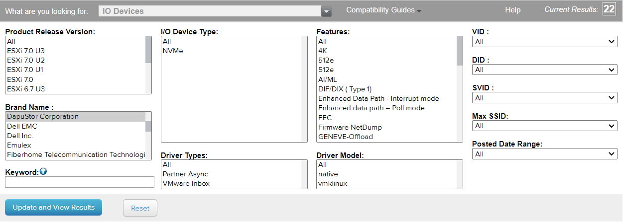 DapuStor PCIe Gen4全系列产品通过VMware官方认证！