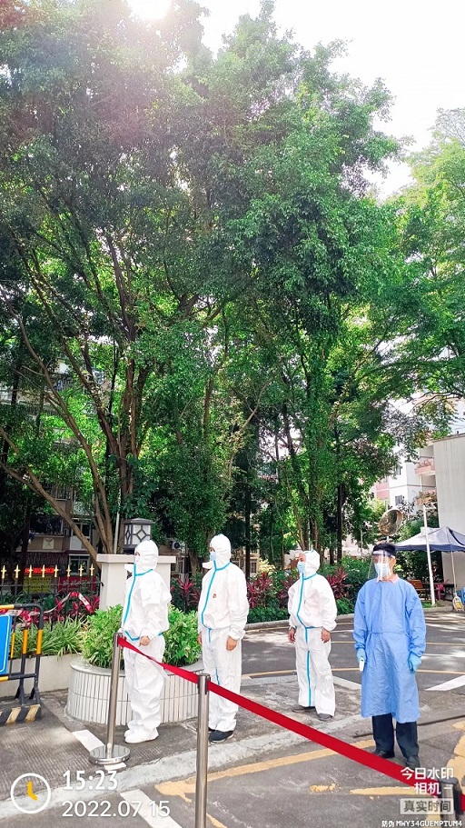 基督教深圳堂应急防疫演练
