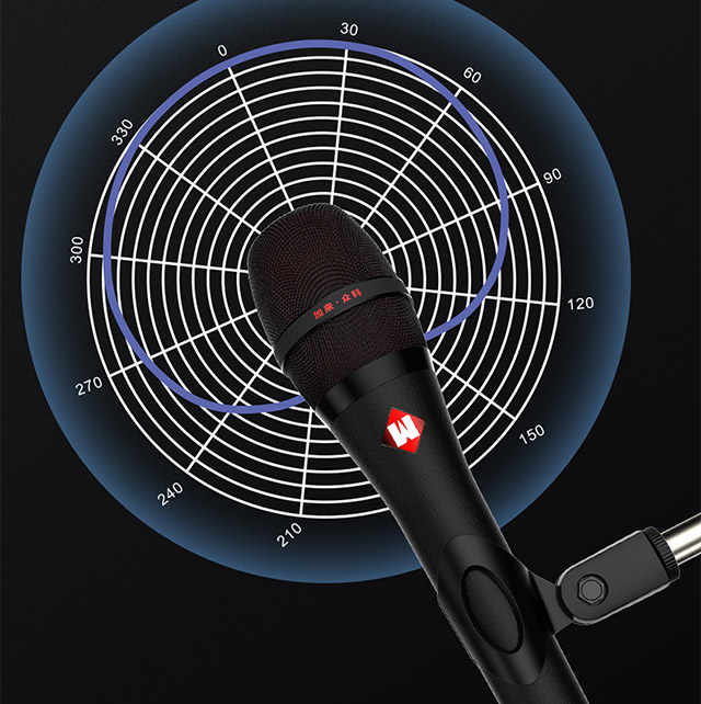 Calais CA200 electromagnetic moving ring K song microphone home can also enjoy singing