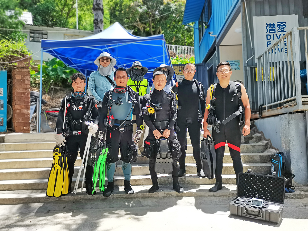 Dive for love team and Ocean Plan team