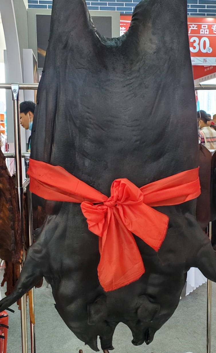 300多斤的全猪成功熏制代表了安化腊肉冷熏技艺的最高水准