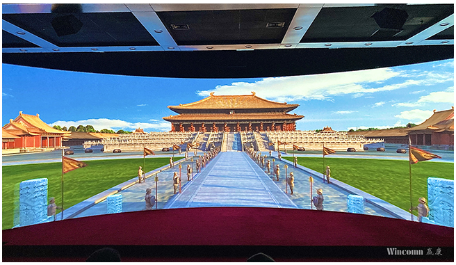 北京市规划展览馆多媒体影厅升级，赢康完成4K弧幕投影系统建设