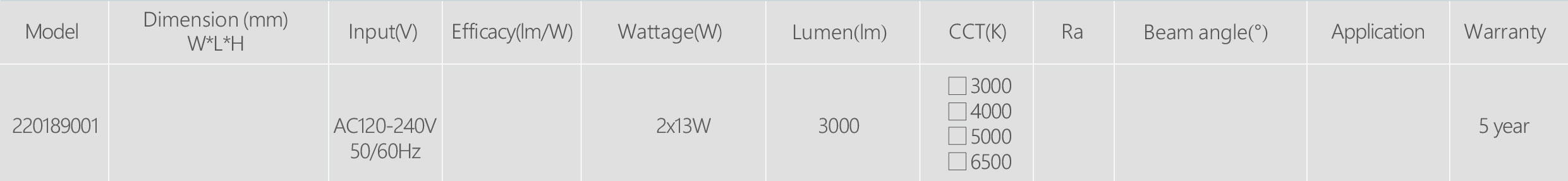 Security Light P220189