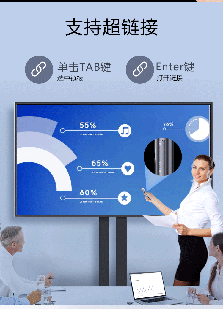 诺为N95-绿光-数字激光翻页笔