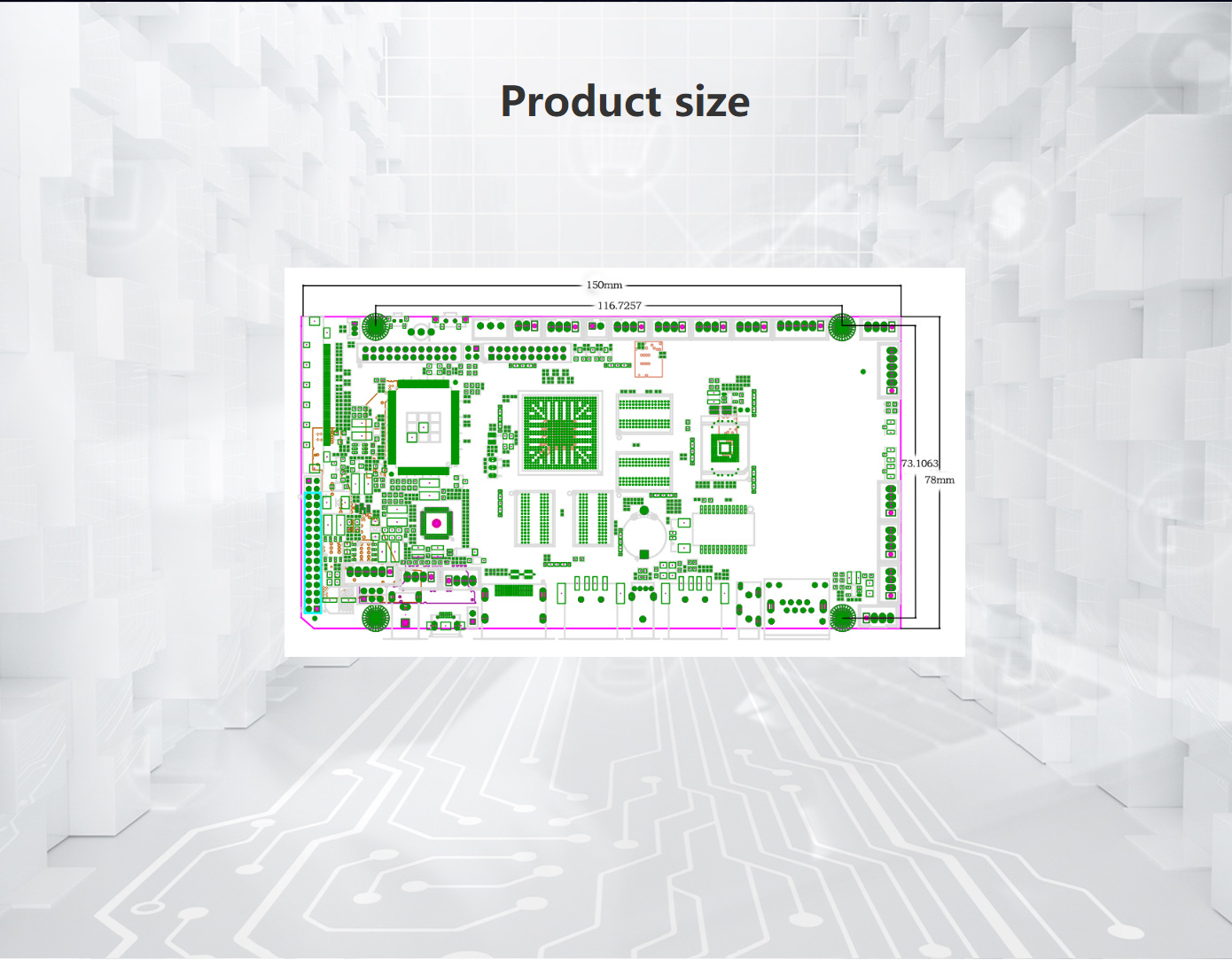 JHC-881 High performance intelligent industrial control motherboard