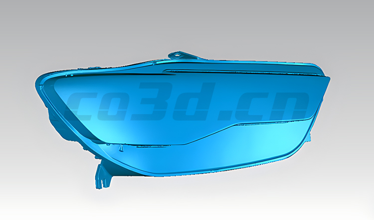 Three dimensional inspection of Audi lamps