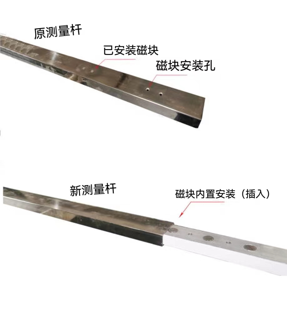关于静磁栅位移传感新旧款说明
