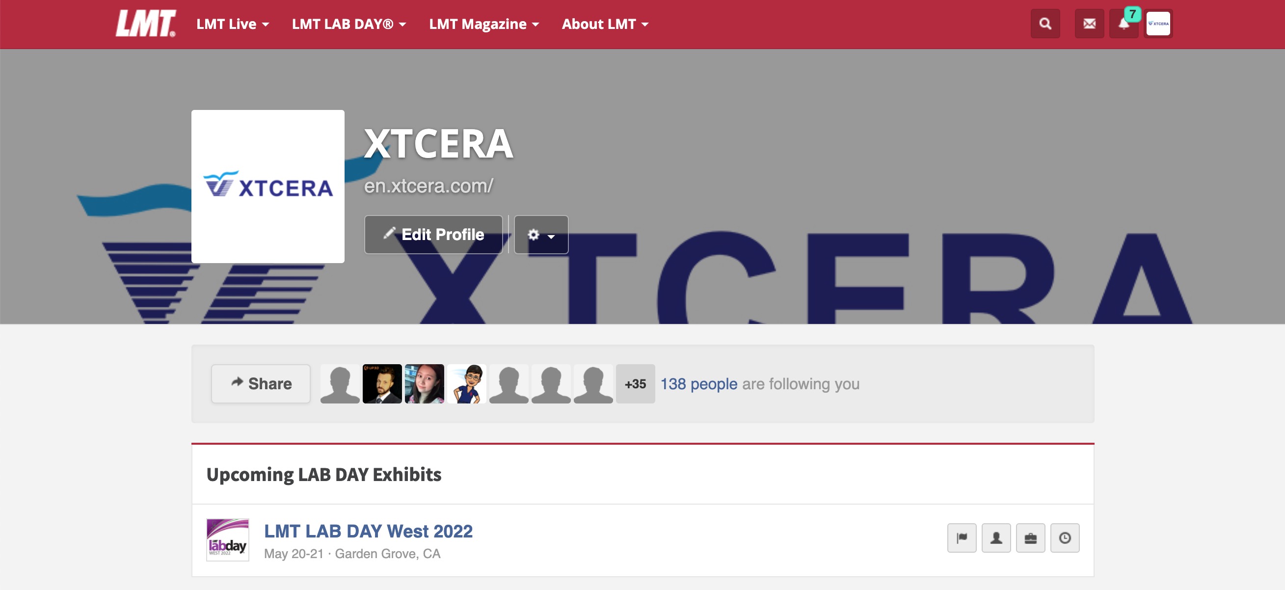 XTCERA at LAB DAY Online Spring 2021