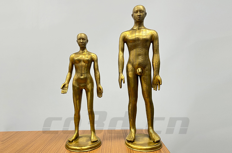 Three dimensional scanning of acupuncture bronze figure