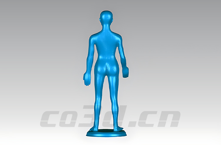 Three dimensional scanning of acupuncture bronze figure