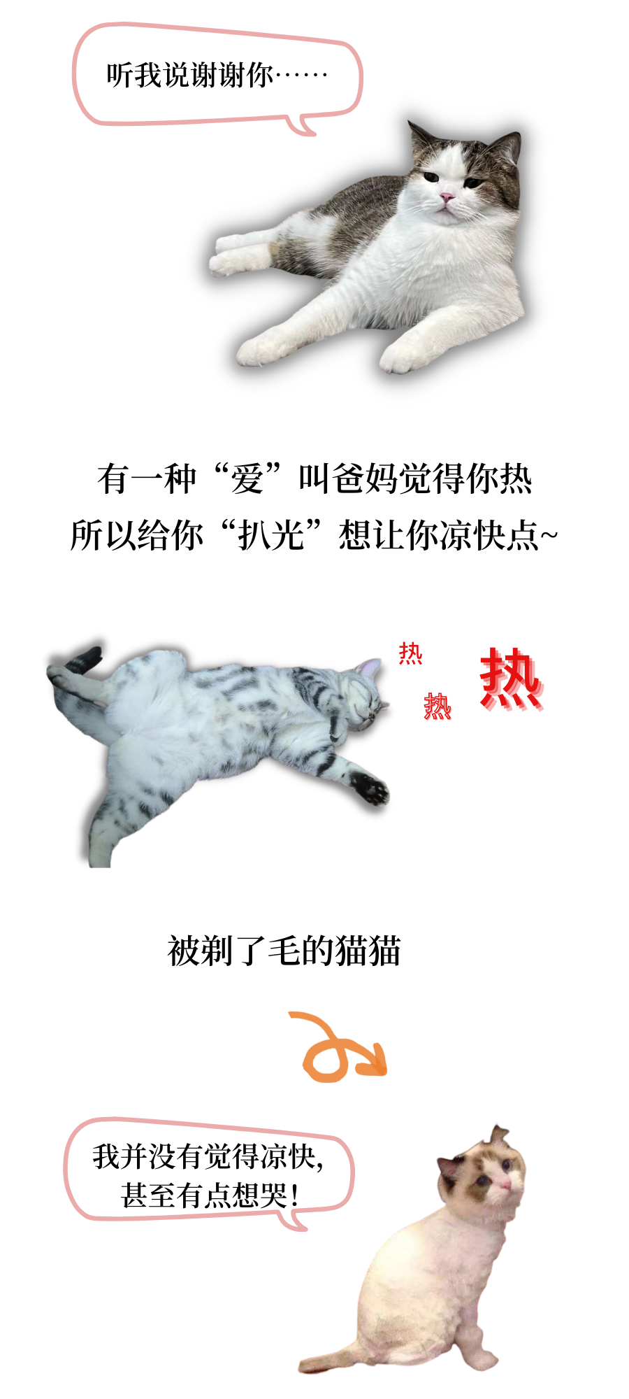 有一种热叫妈妈觉得我热，于是我被“扒光”了……