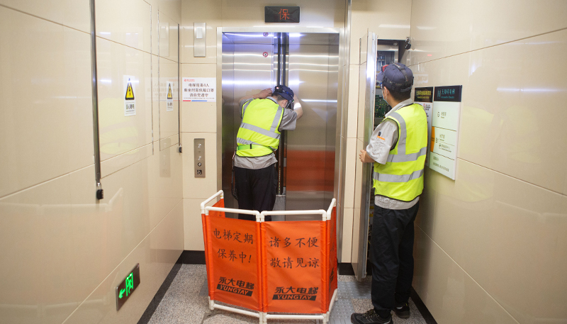 开展电梯应急救援演练，永大电梯护航哈尔滨地铁2号线