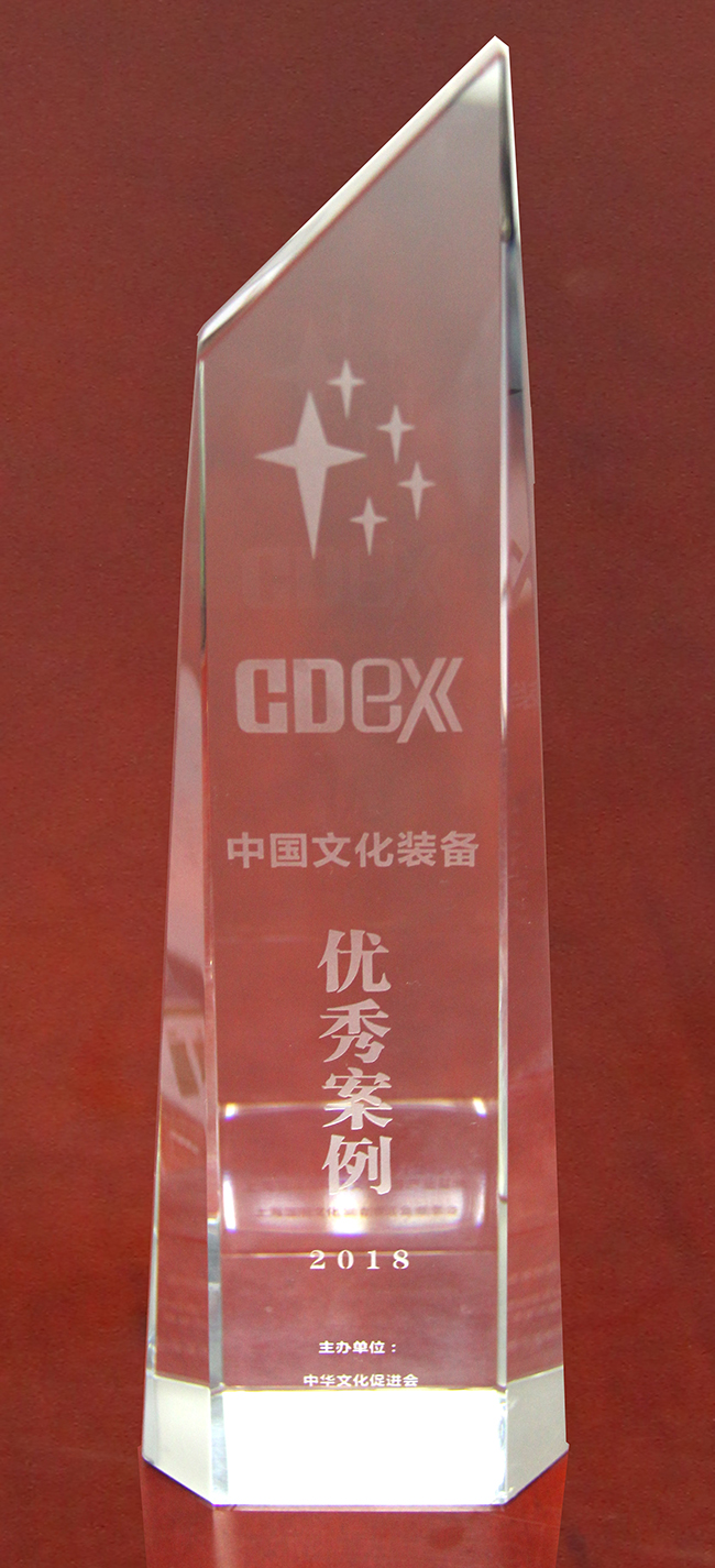 赢康在中国文化装博会上获得优秀案例奖