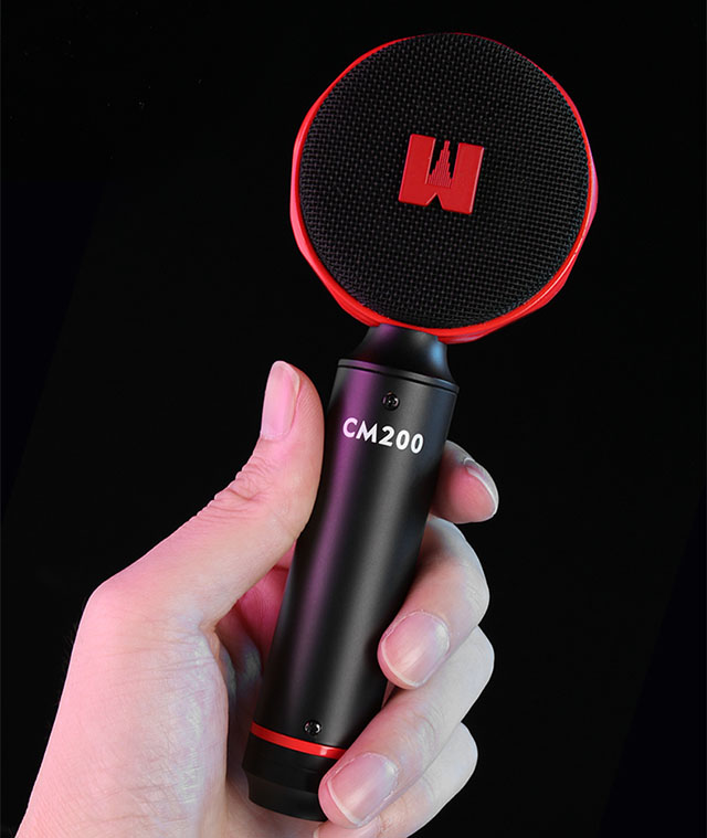 Help your sound to be wonderful and beautiful! CM200 Large Diaphragm Microphone