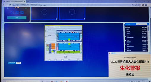 我司参与2022世界机器人大会现场防疫保障
