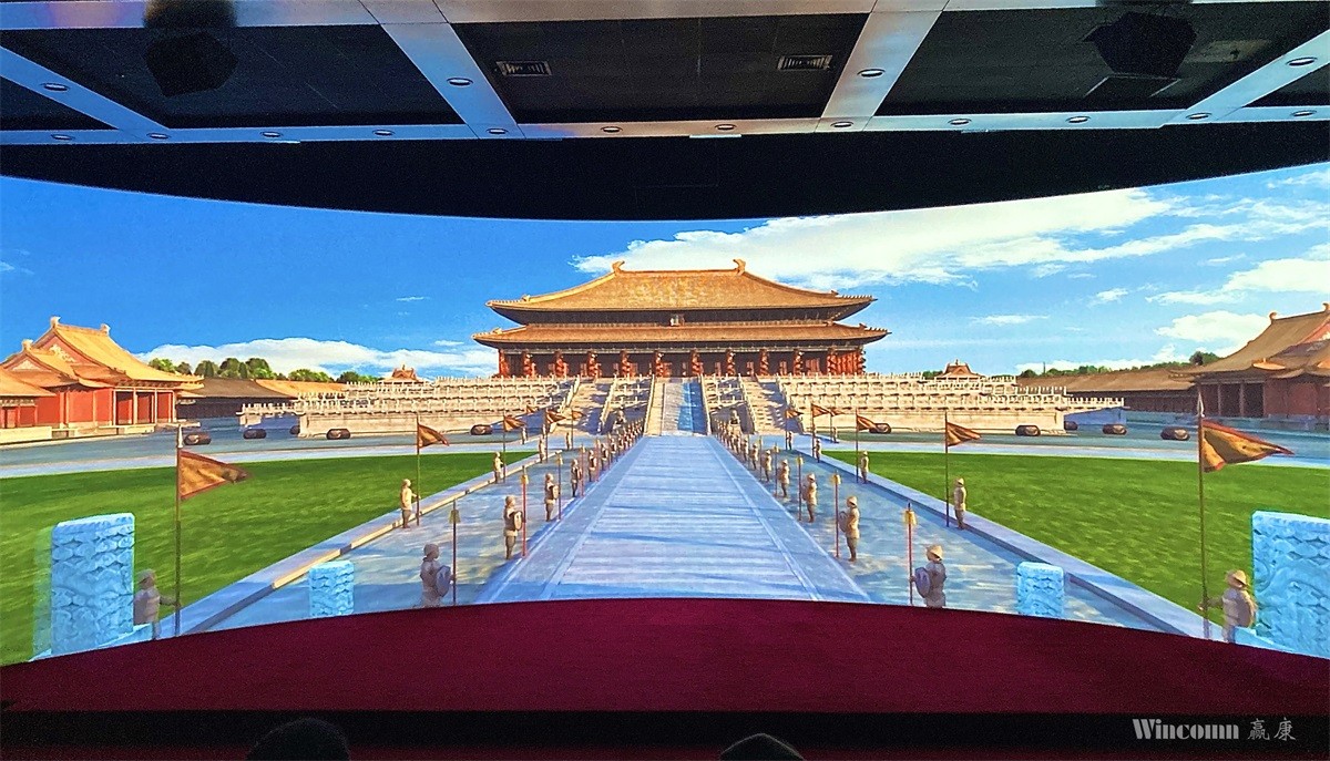 The 4K projection system for Beijing Planning Exhibition Hall