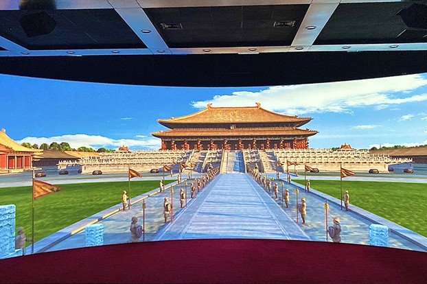 The 4K projection system for Beijing Planning Exhibition Hall