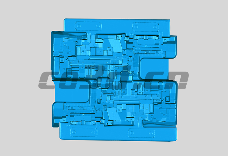 3D inspection of automobile mould