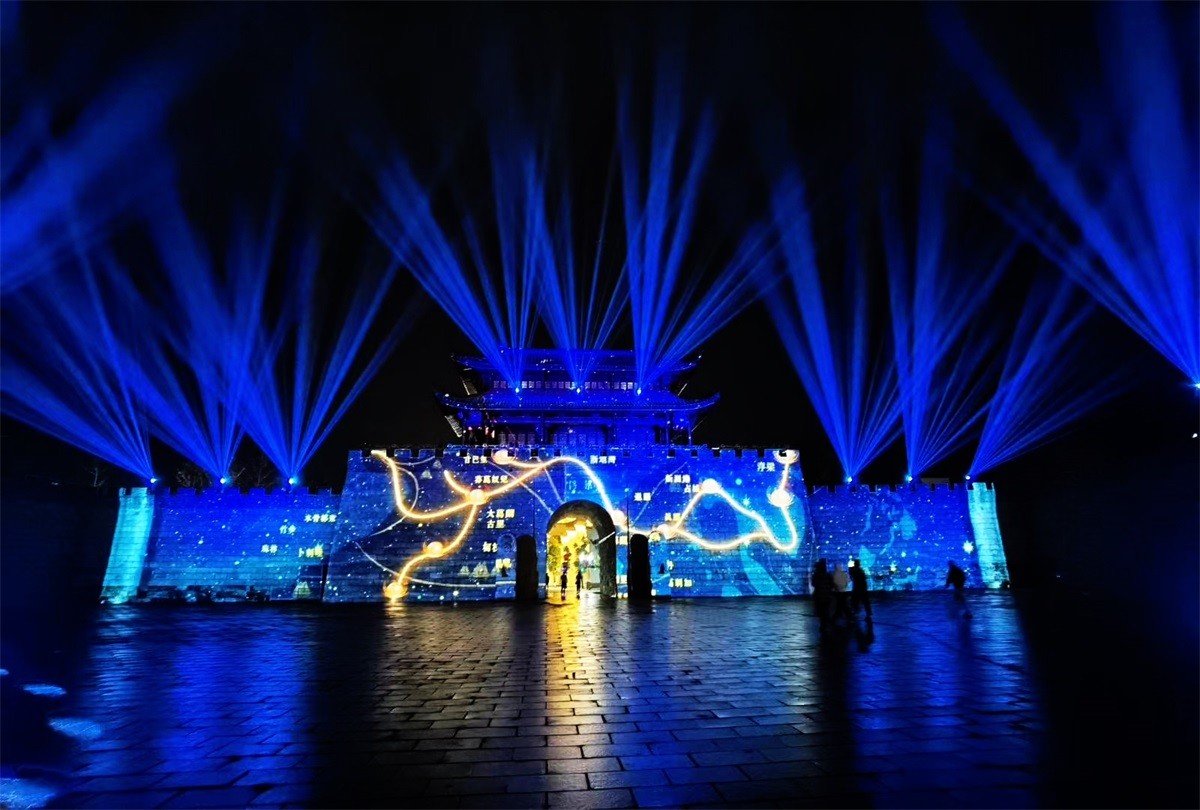 Wincomn Participated in the Projection Show of Fuliang(1)(1)(1)