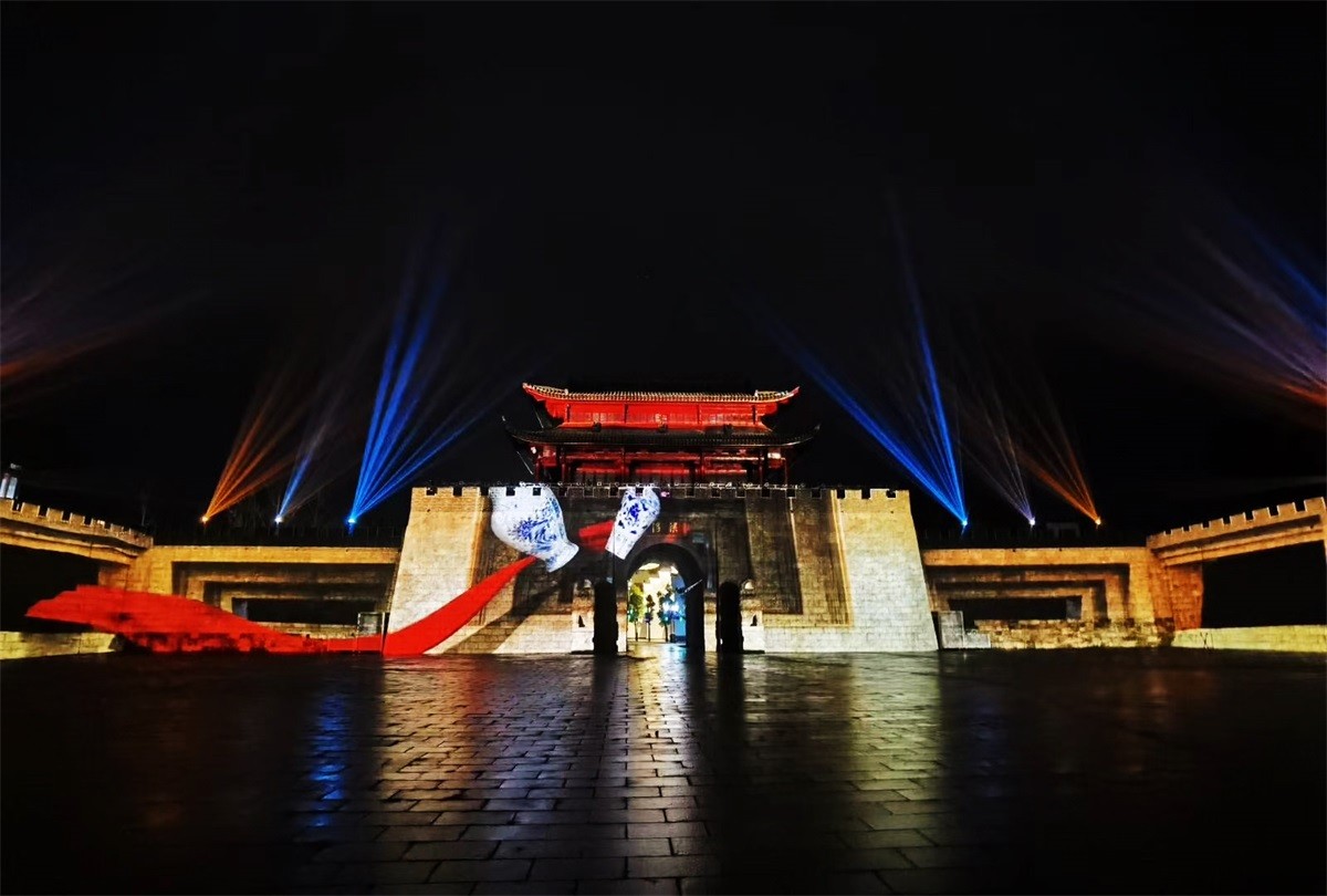 Wincomn Participated in the Projection Show of Fuliang(1)(1)(1)