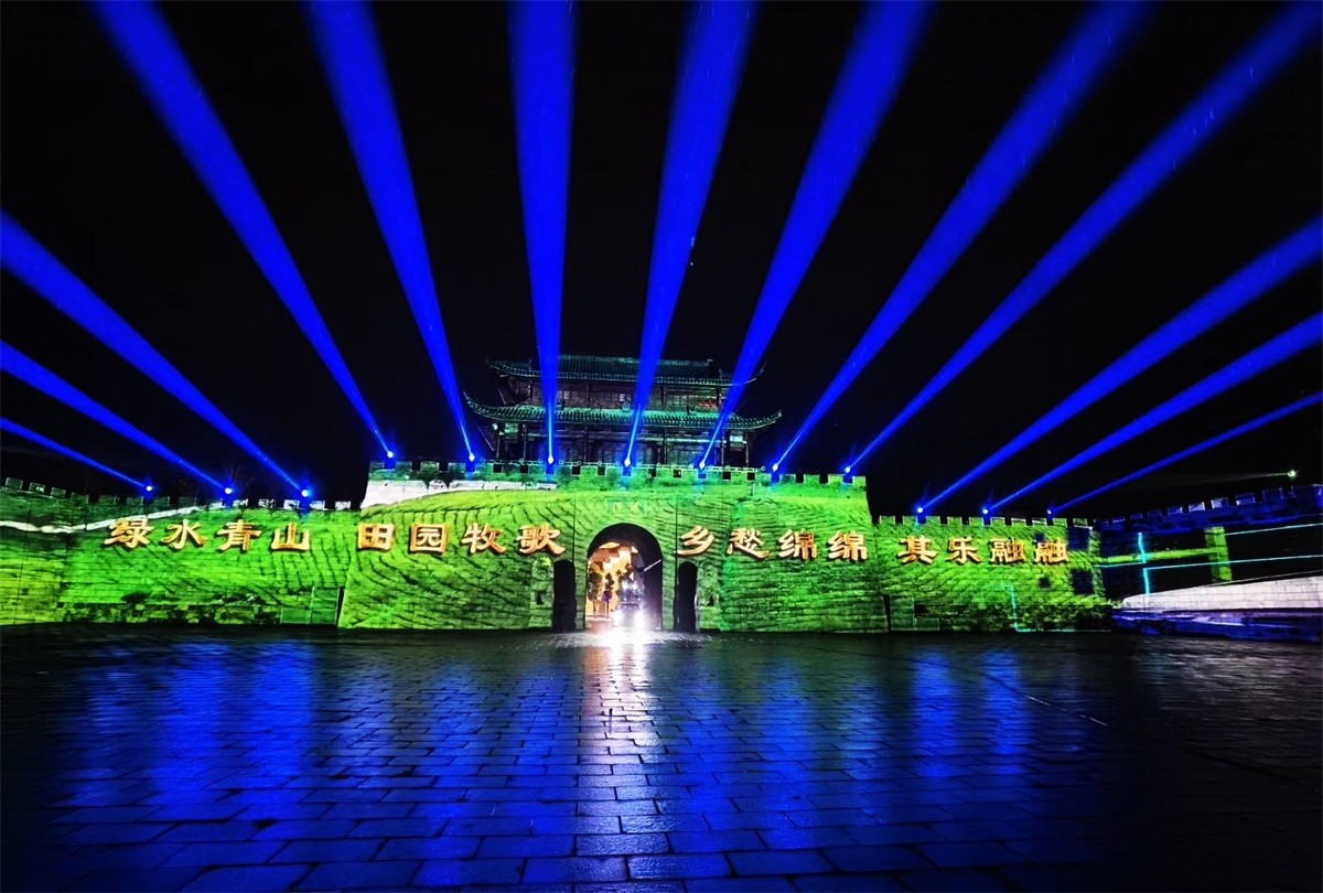 Wincomn Participated in the Projection Show of Fuliang(1)(1)(1)