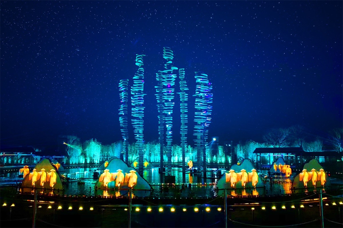 Wincomn participates in 360 ° immersive dream performance in Lingshan Town·Nianhua Bay(1)