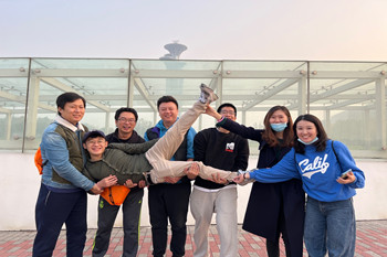 中国移动国际部2021团建拓展训练奥森公园手机定向活动圆满成功
