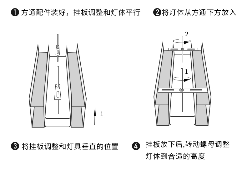 辦公吊線燈