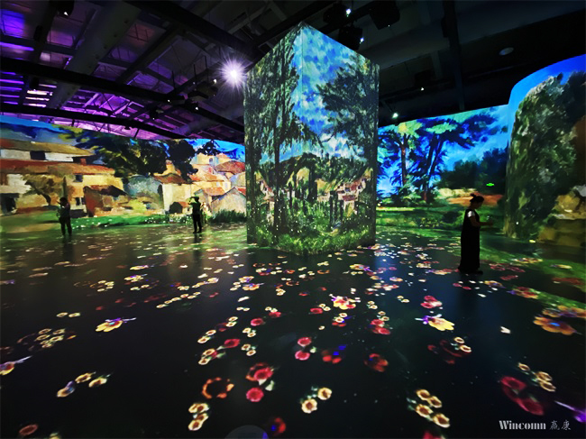 美高梅平台科影达投影机打造超现实沉浸式展厅