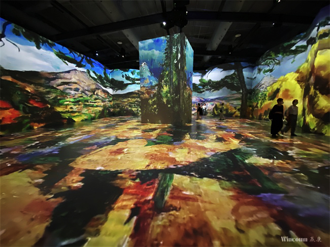 美高梅平台科影达投影机打造超现实沉浸式展厅