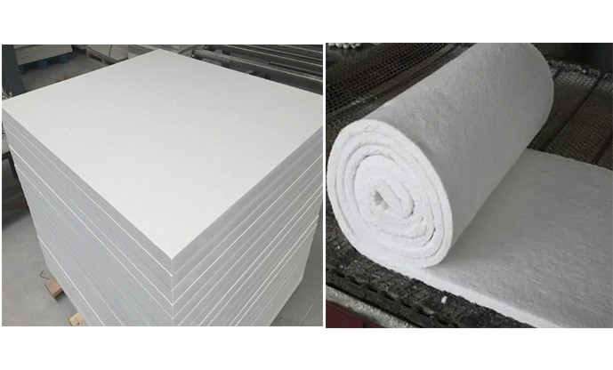 硅酸铝纤维毡和硅酸铝耐火纤维毯的不同使用形式