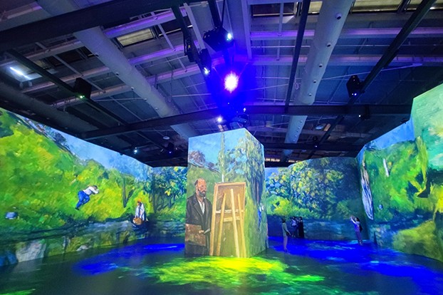 Wincomn Krinda projector creates a surreal immersive exhibition hall(1)(1)