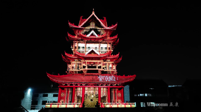 Outdoor projection show has become the highlight of night tour. How to choose projection equipment?