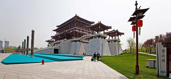 Wincomn completes the immersive sand table projection show of Tang Paradise