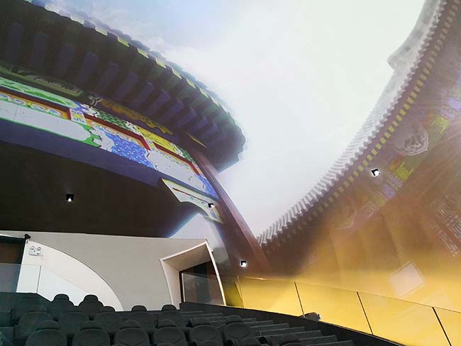 Wincomn participated in the construction the Dome Theater of Shanbei Folk Song Museum