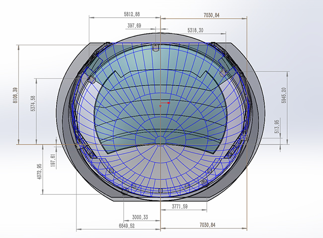 Wincomn participated in the construction the Dome Theater of Shanbei Folk Song Museum