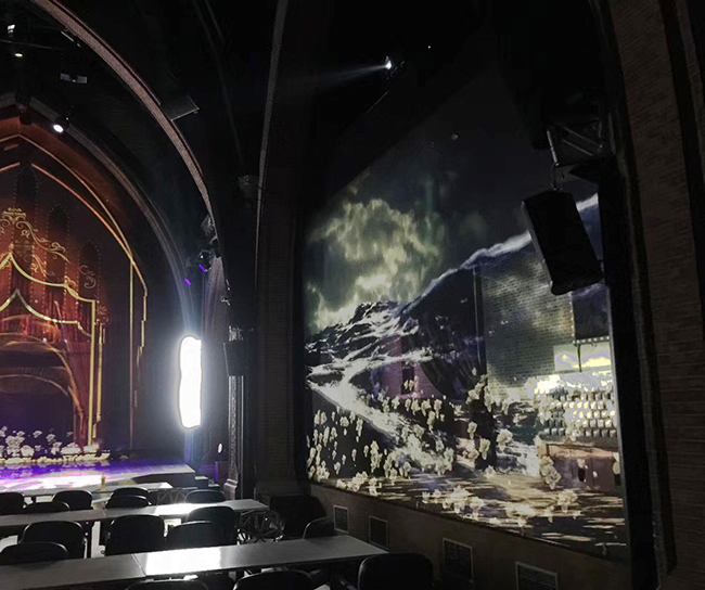 Wincomn created a fantasy projection for the experience show 