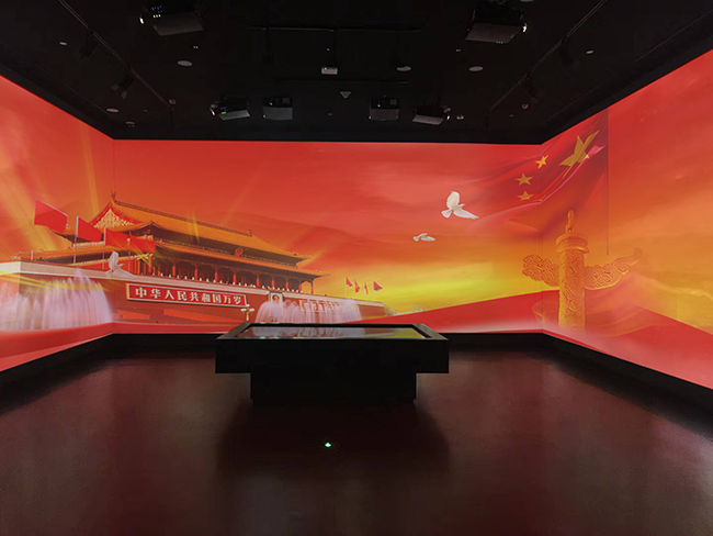 Wincomn participated in the tomb projection of Hunan museum