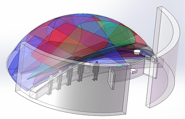 Wincomn participated in the tomb projection of Hunan museum