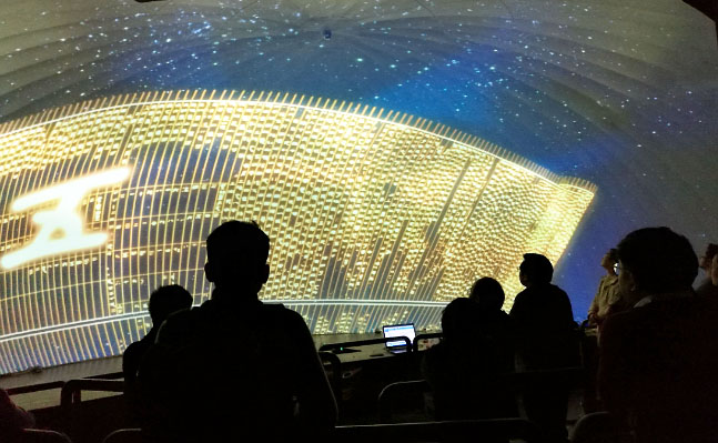 Wincomn participated in the tomb projection of Hunan museum